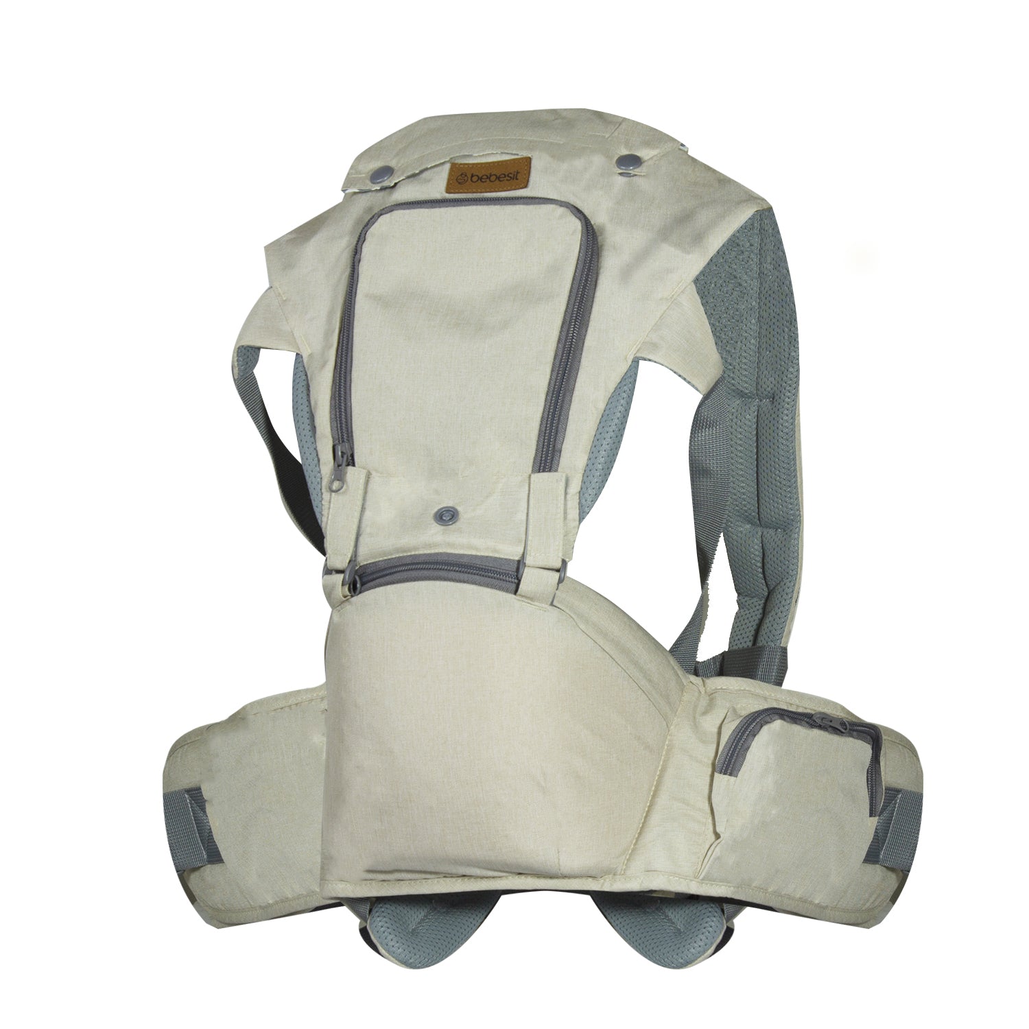 Porta Bebe Arnés con asiento cuidados cadera Hip Seat Beige