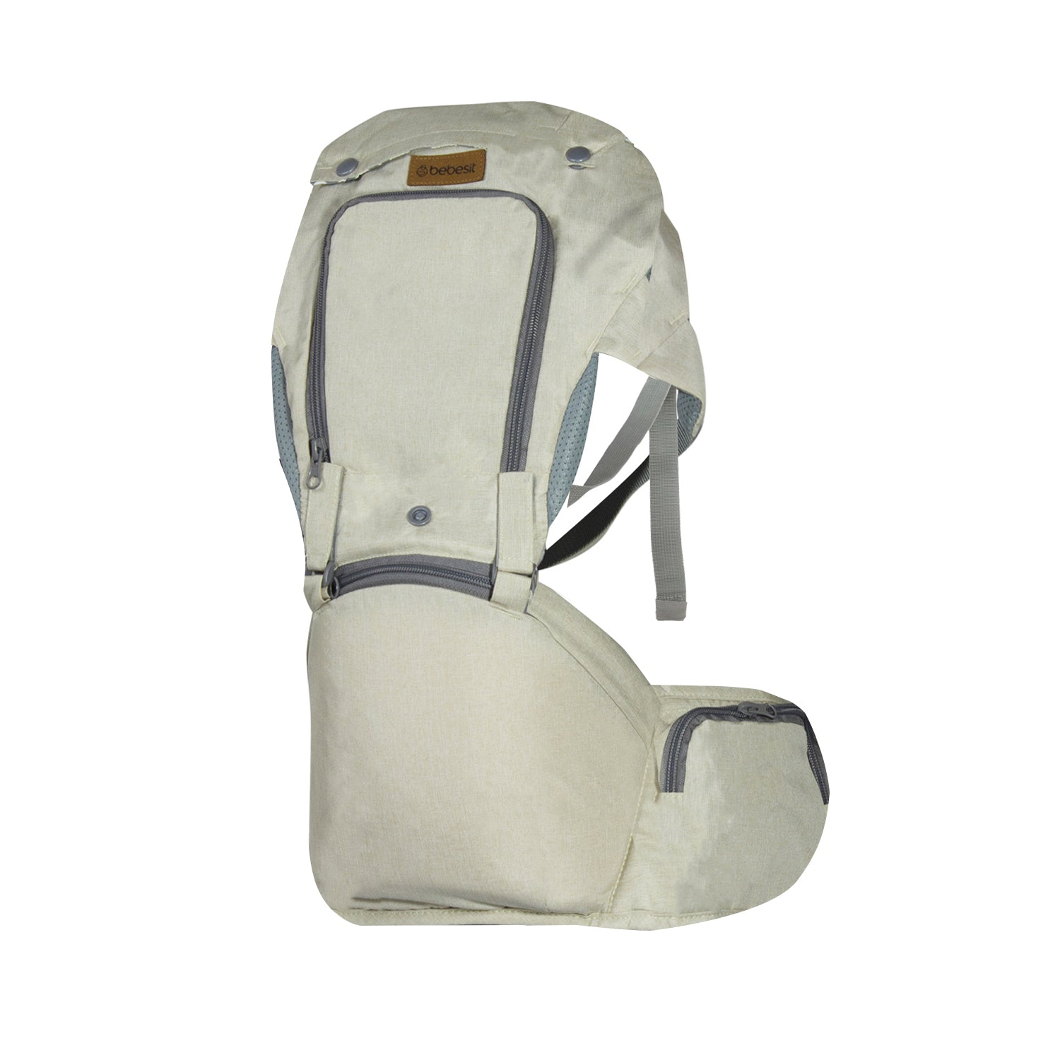 Porta Bebe Arnés con asiento cuidados cadera Hip Seat Beige