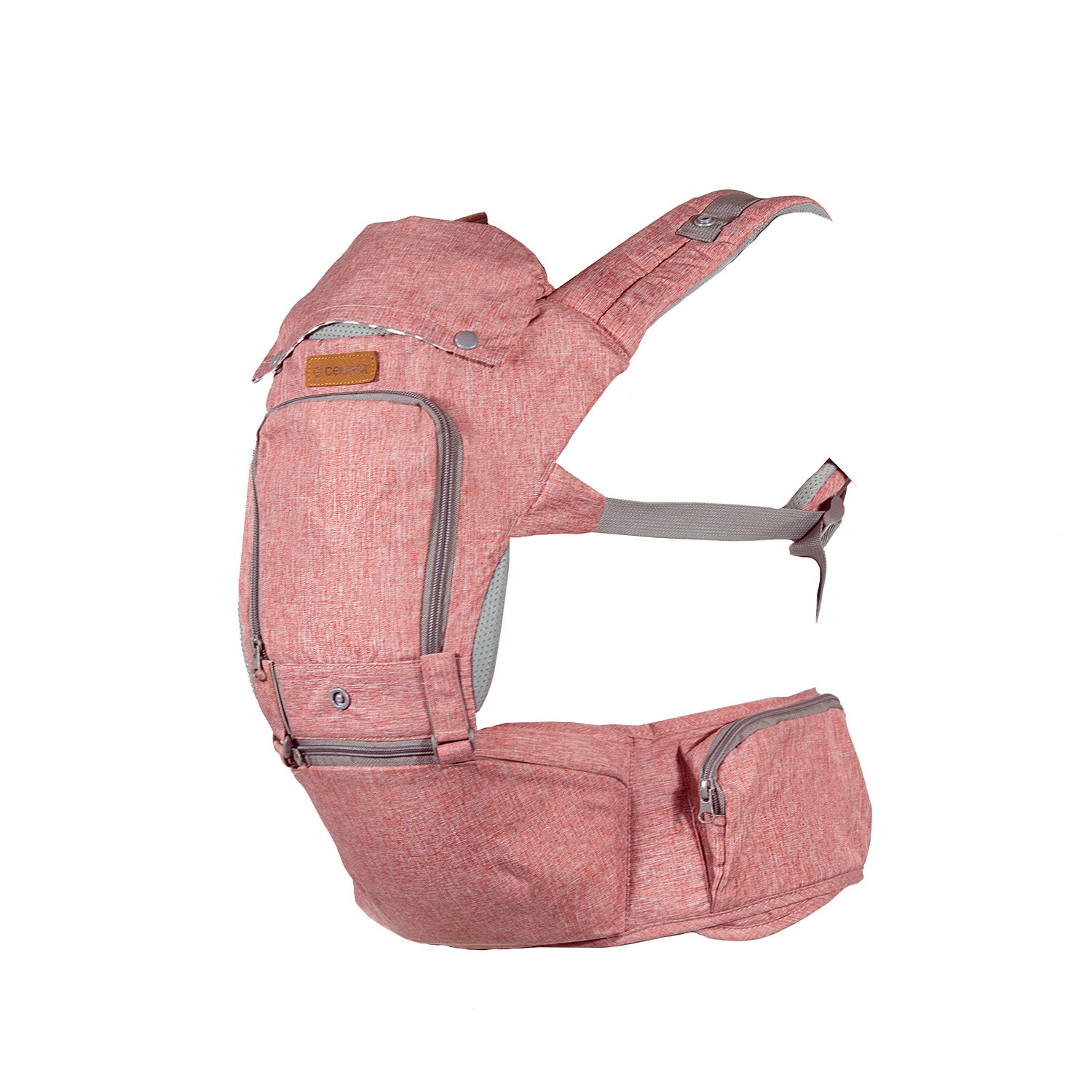 Porta Bebe Arnés con asiento cuidados cadera Hip Seat Rosado