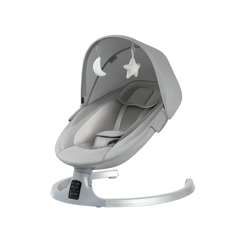 Silla Nido Bouncer Babyswing Smart Gris