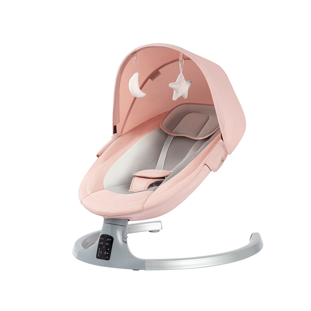 Silla Nido Bouncer Babyswing Smart Rosado