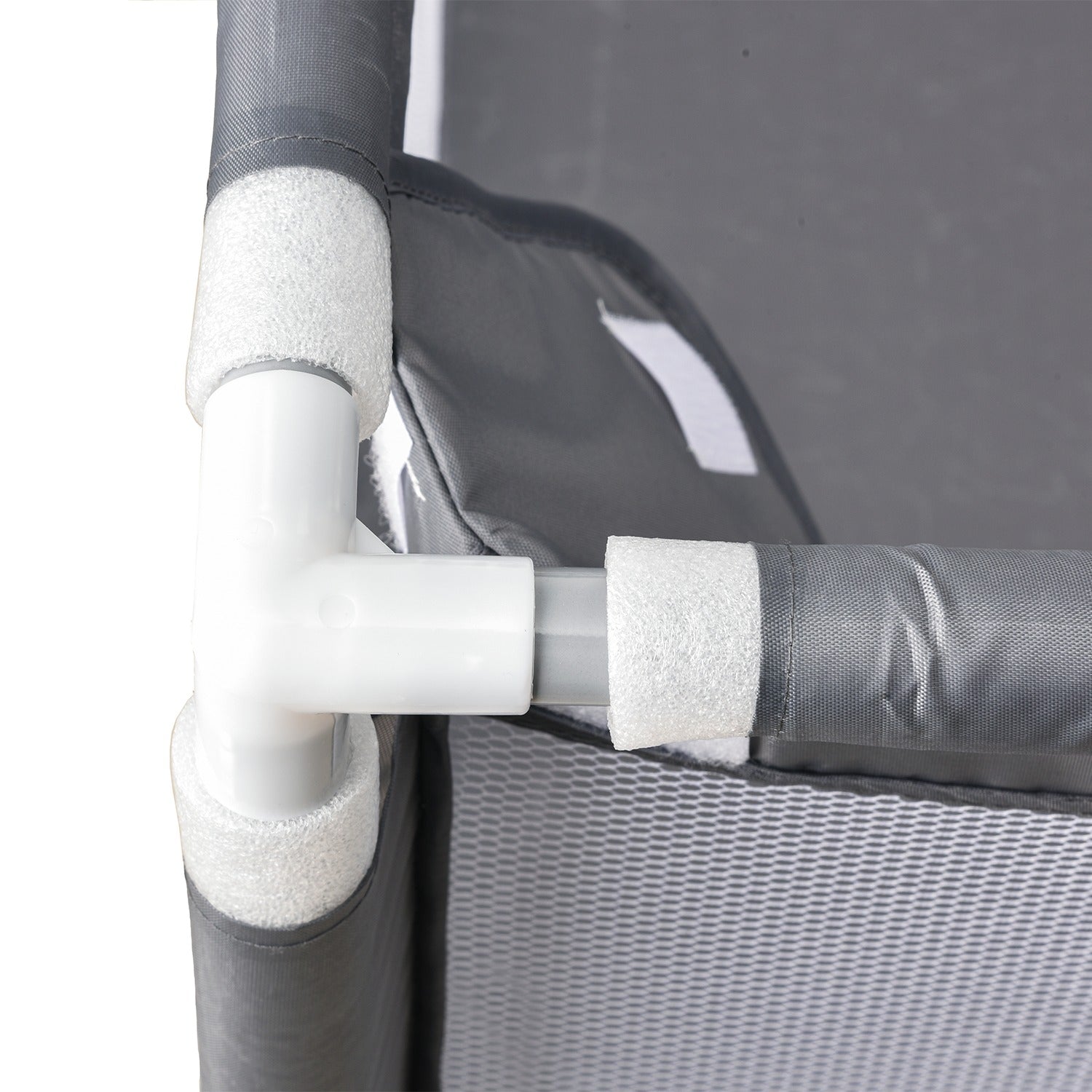 Corral de Juego Infantil Bebés Playpen 2x2m Gris Bebesit