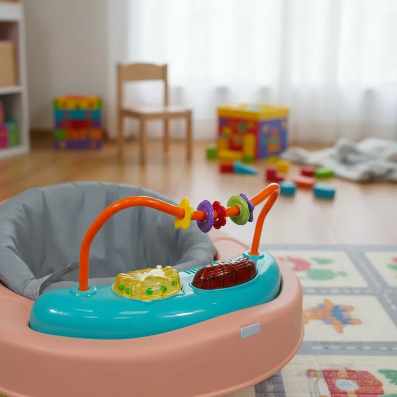 Centro de Actividad Saltarin Con Musica Jump & Play Rosa
