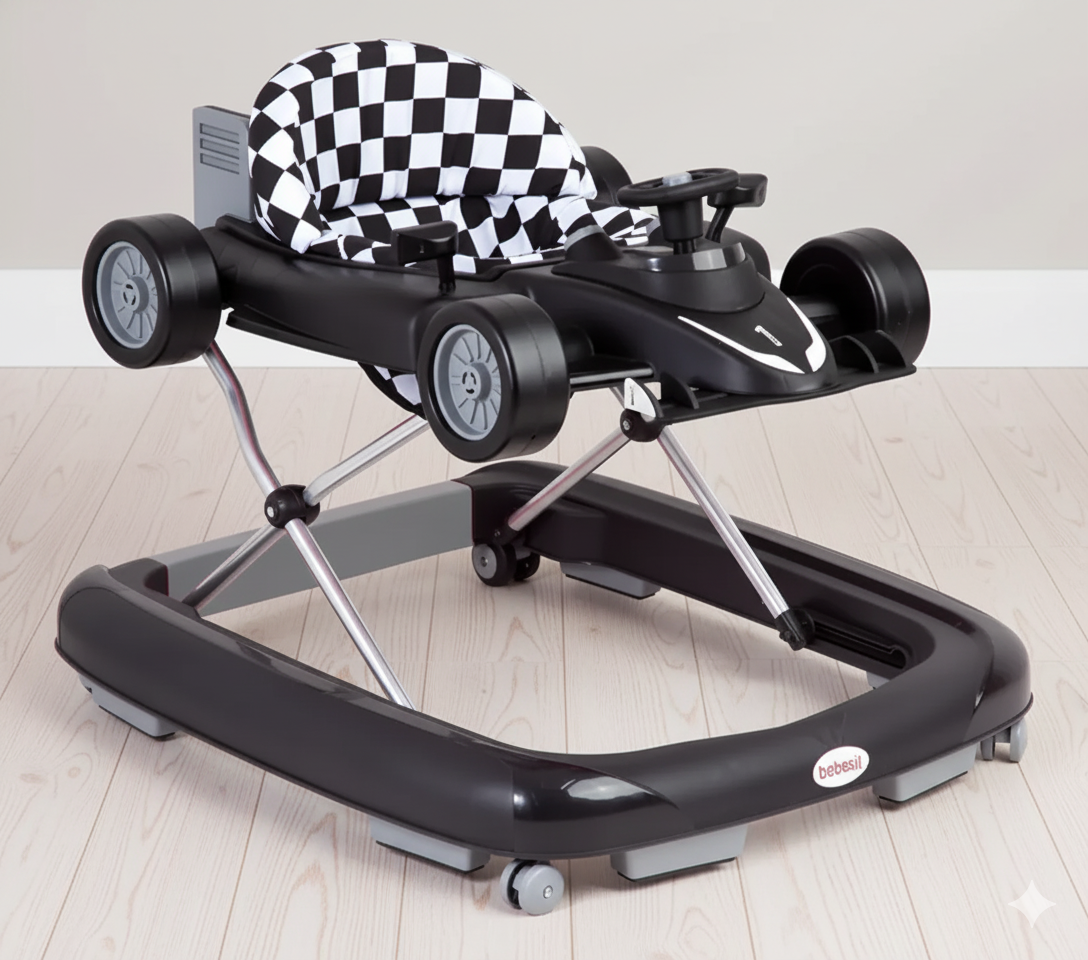 Andador y Caminador Seat & Walk Negro