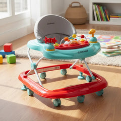 Andador Musical Airbus Rojo Celeste