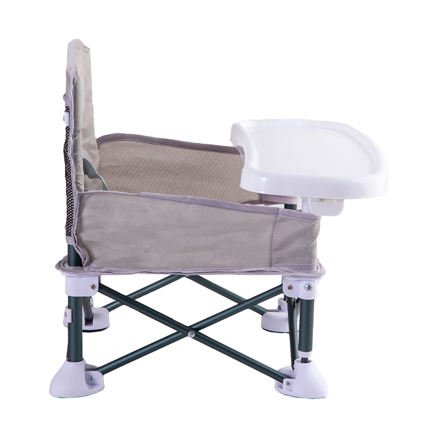 Silla de Comer Plegable Camping XT01 Gris