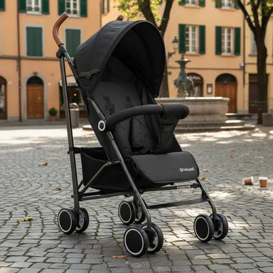 Coche Paragua Clap Negro