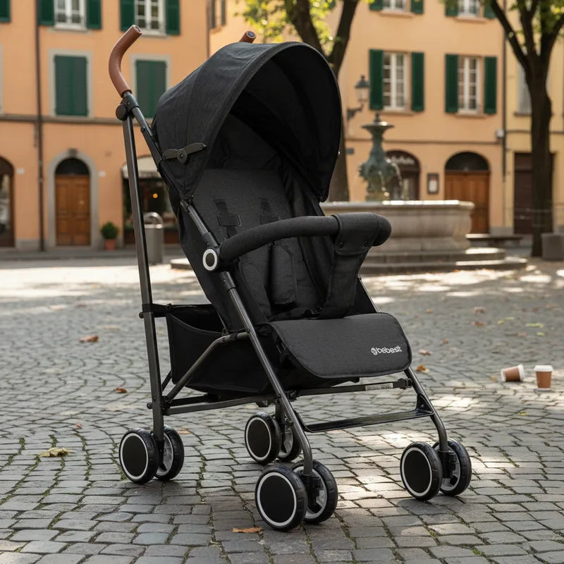 Coche Paragua Clap Negro