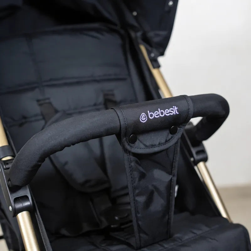 Coche Paragua Khronos Gold Negro