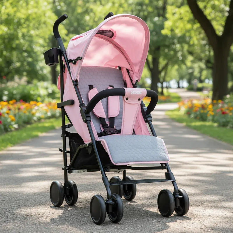 Coche Paragua Khronos Rosado