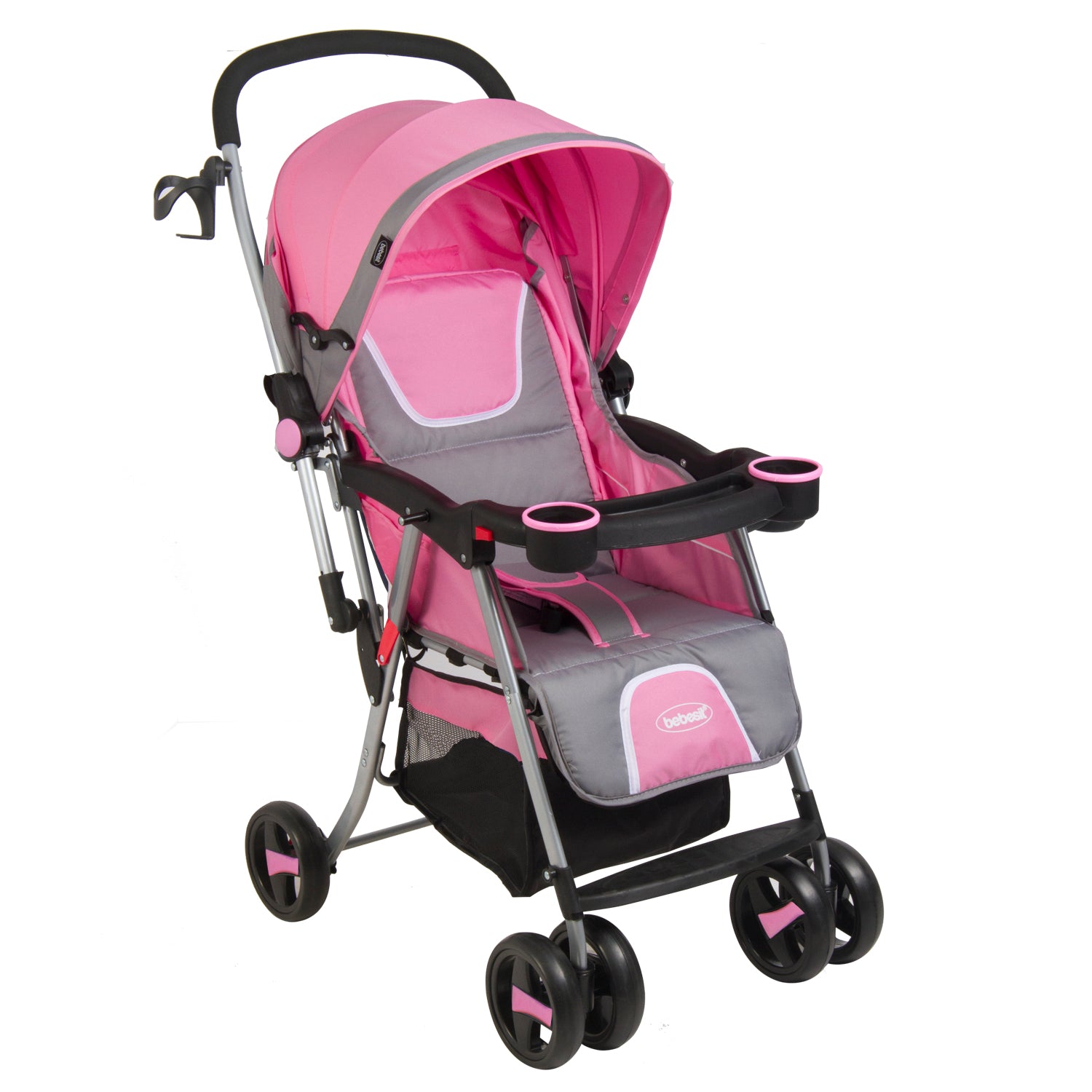 Coche Paseo y Cuna Twister SX Rosa