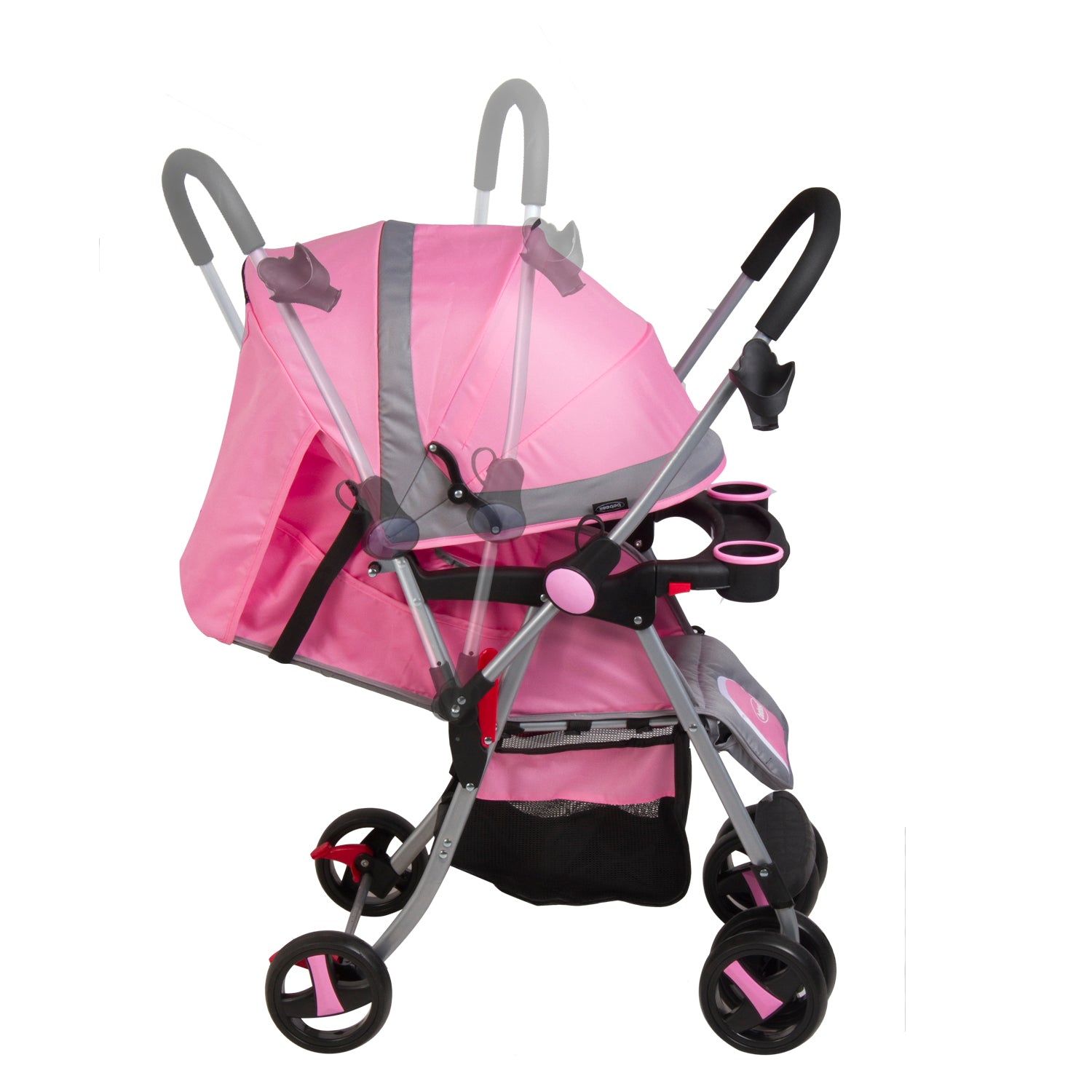 Coche Paseo y Cuna Twister SX Rosa