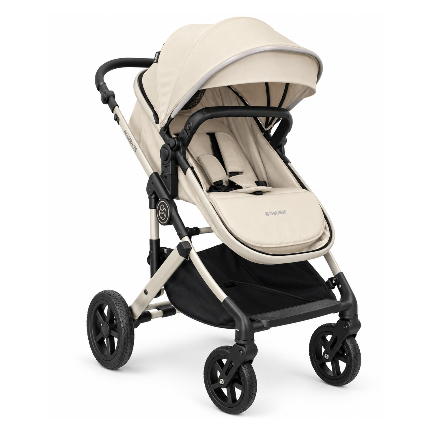 Coche Travel System Allura Isofix Beige