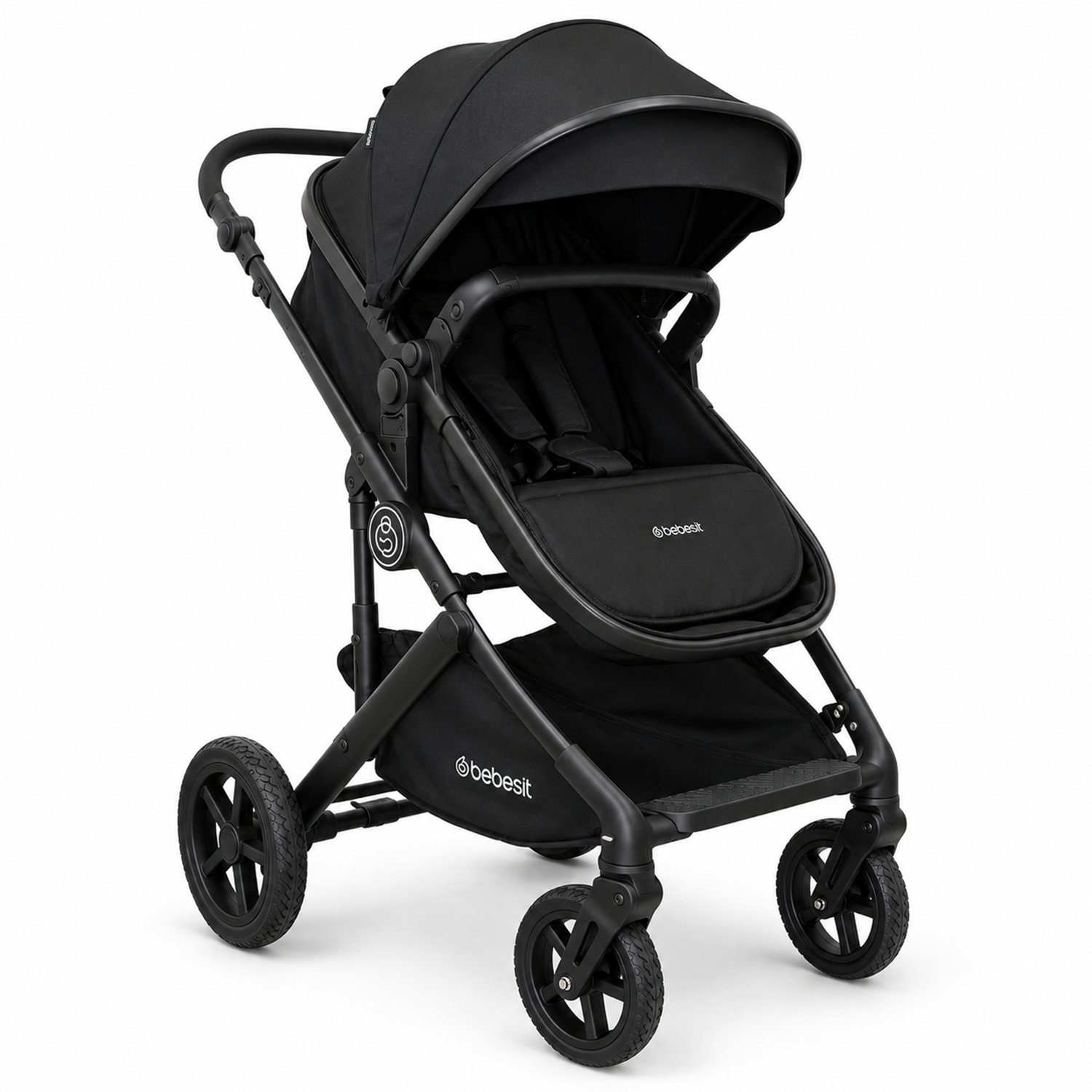 Coche Travel System Allura Isofix Negro