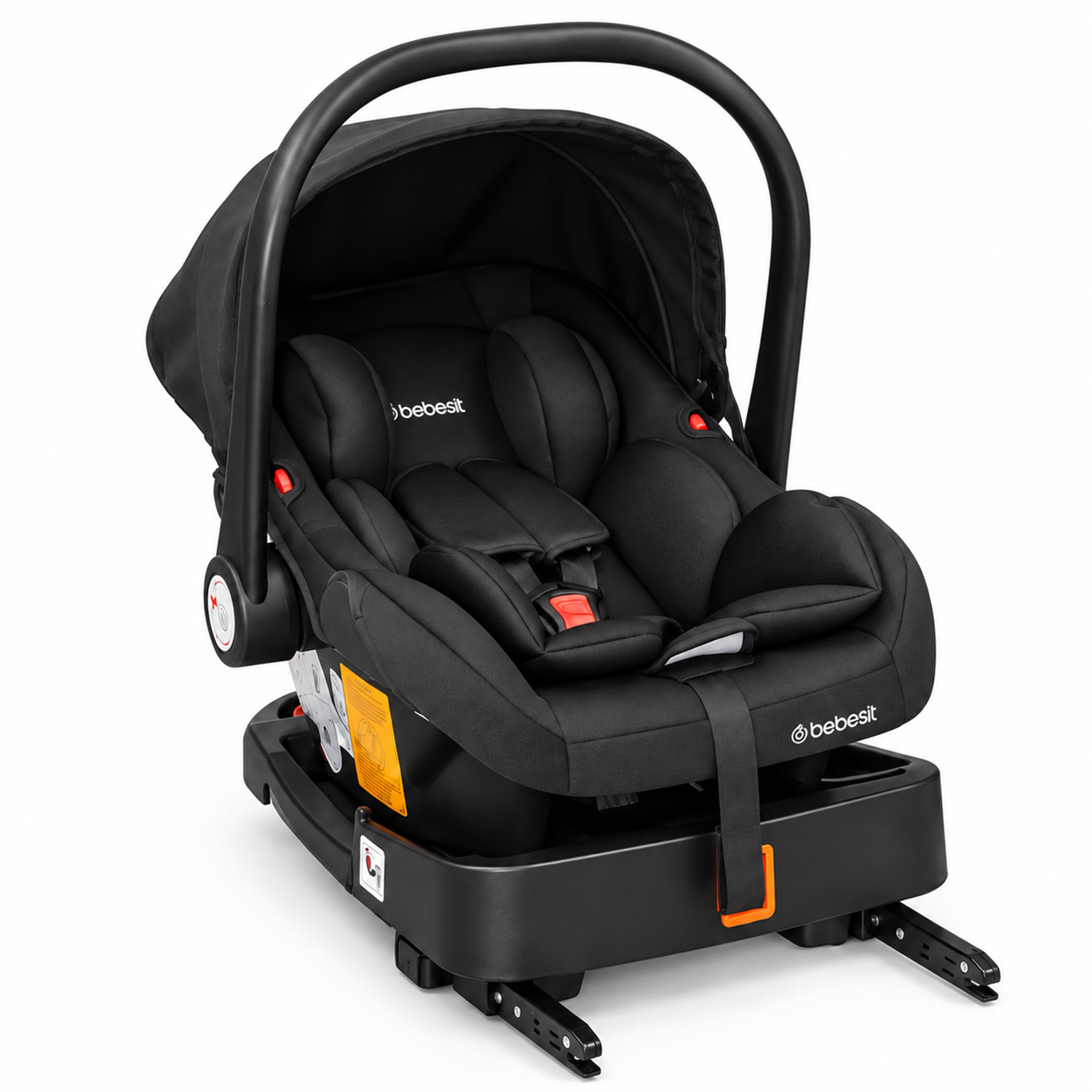 Coche Travel System Allura Isofix Negro