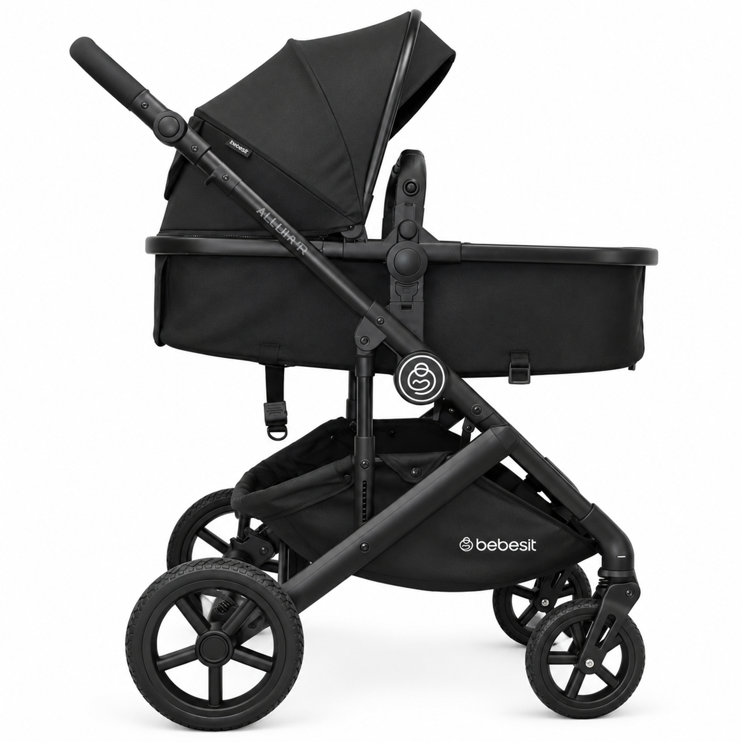 Coche Travel System Allura Isofix Negro
