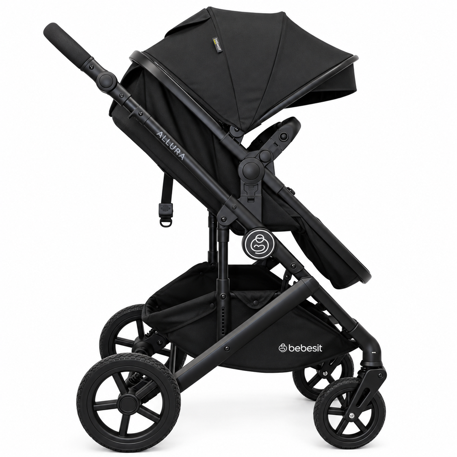 Coche Travel System Allura Isofix Negro