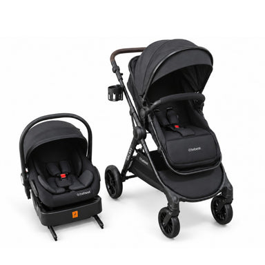 Coche Cuna Travel System Galaxy Isofix Negro