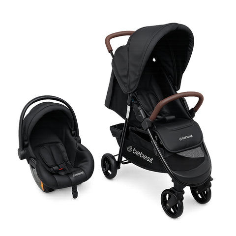 Coche Travel System Elora Negro