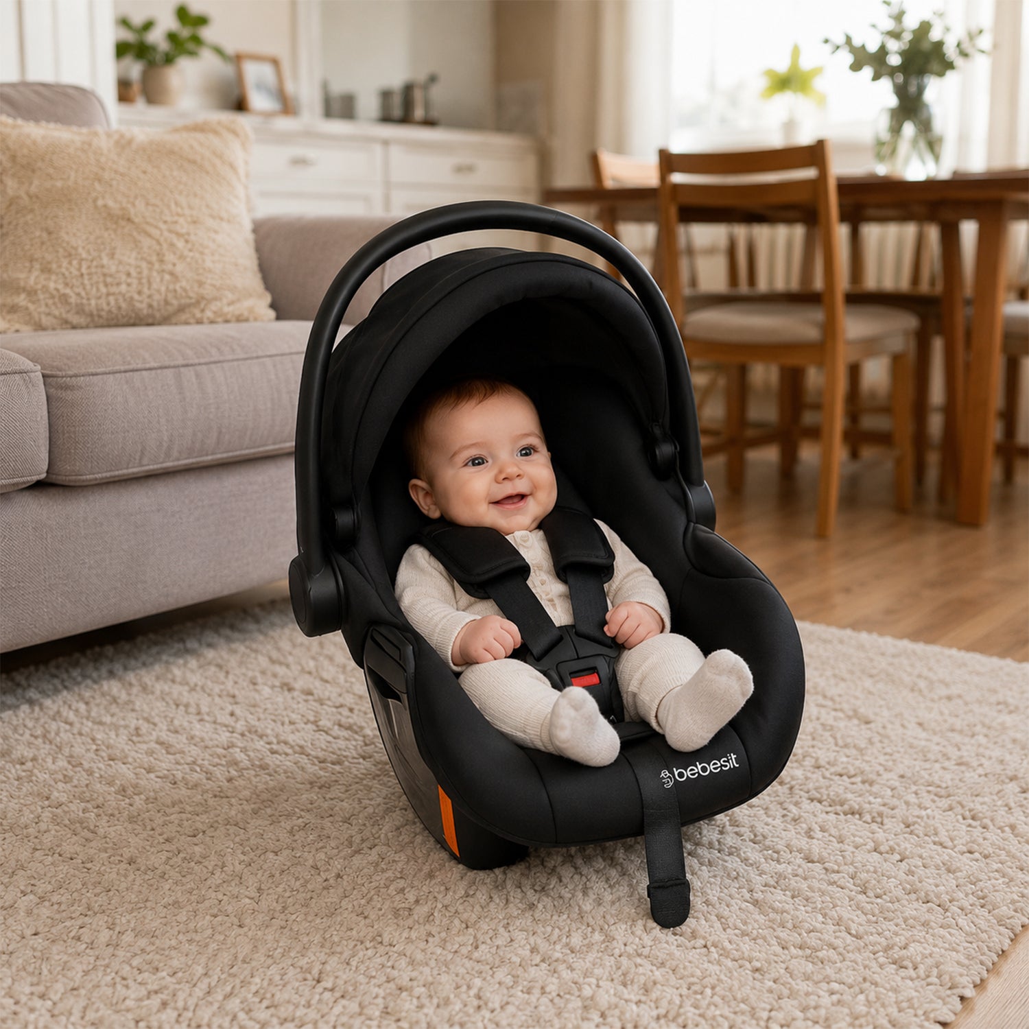 Coche Travel System Elora Negro