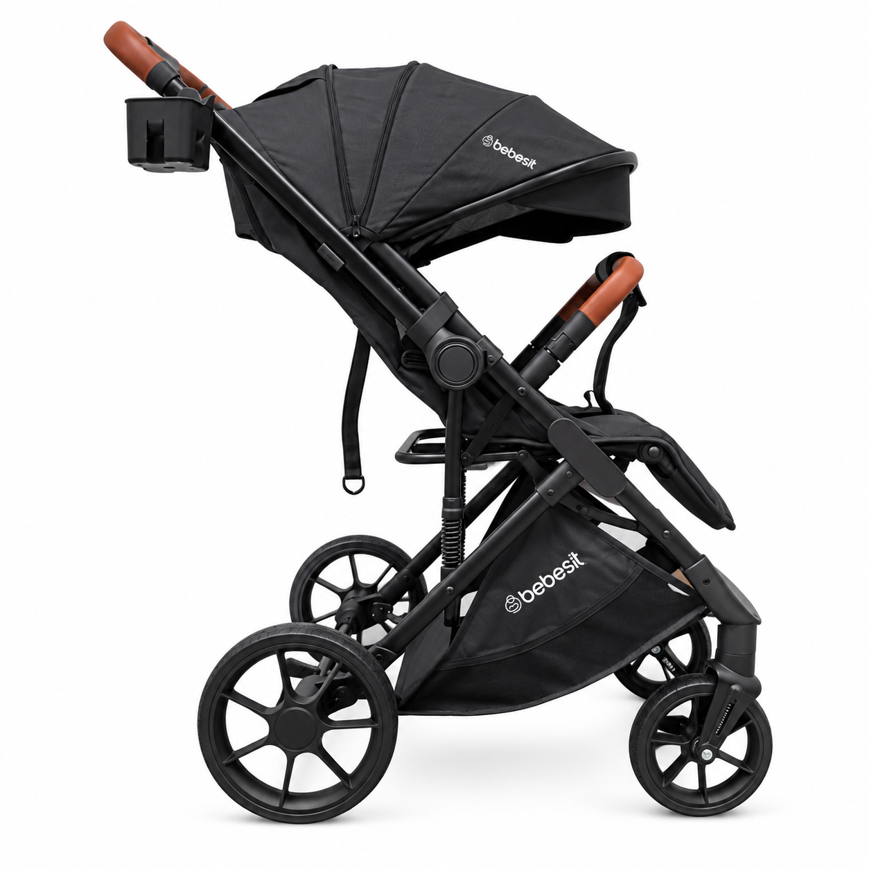 Coche Travel System Safetrip Isofix Negro