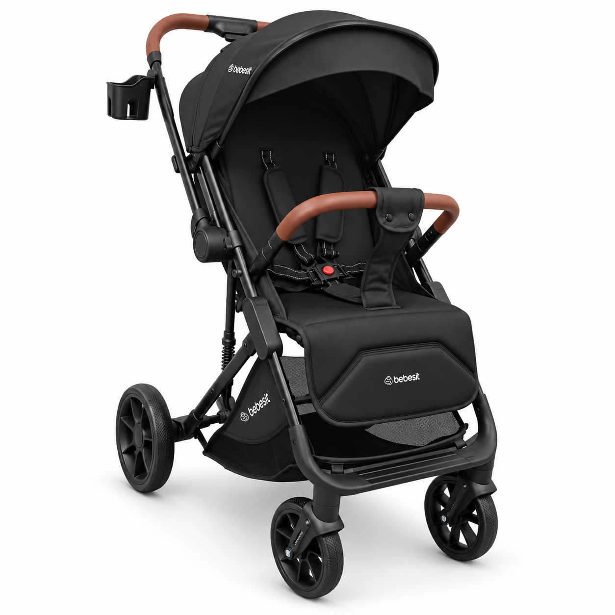 Coche Travel System Safetrip Isofix Negro