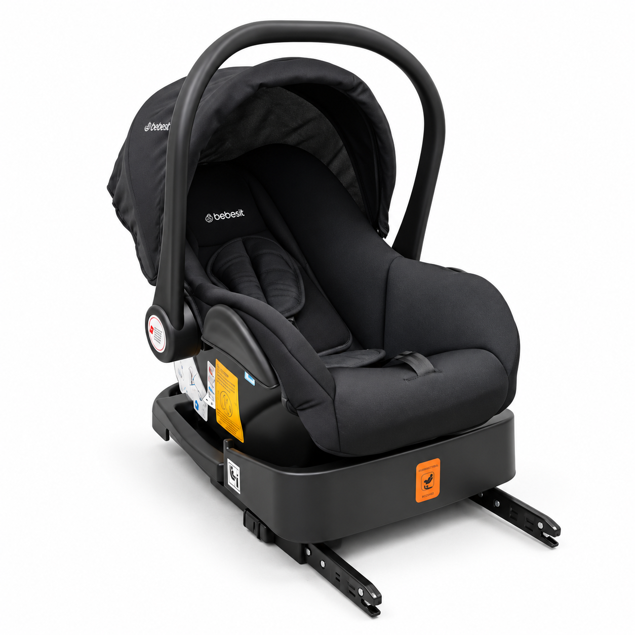 Coche Travel System Safetrip Isofix Negro