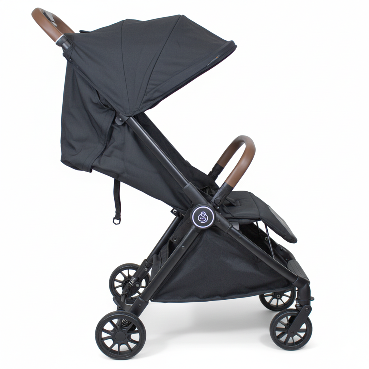 Coche de Paseo Aire Cabina Ultra compacto Negro