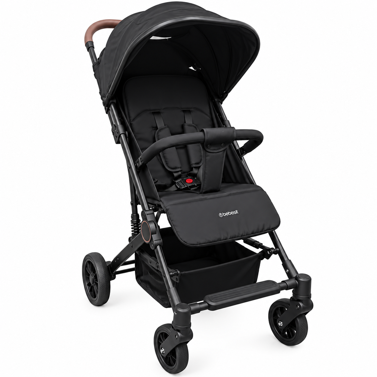 Coche Paseo Maleta Compacto ZIP Negro