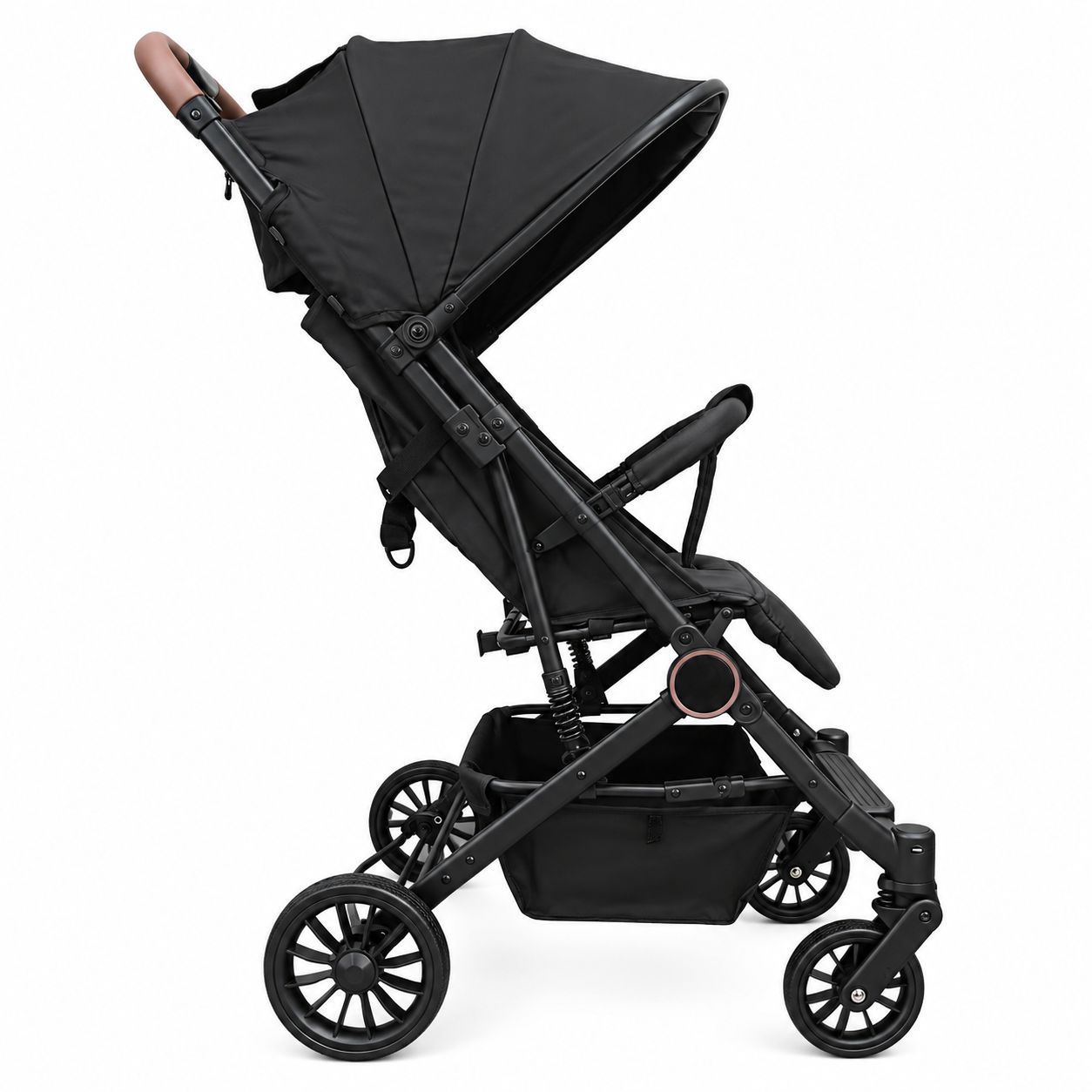 Coche Paseo Maleta Compacto ZIP Negro