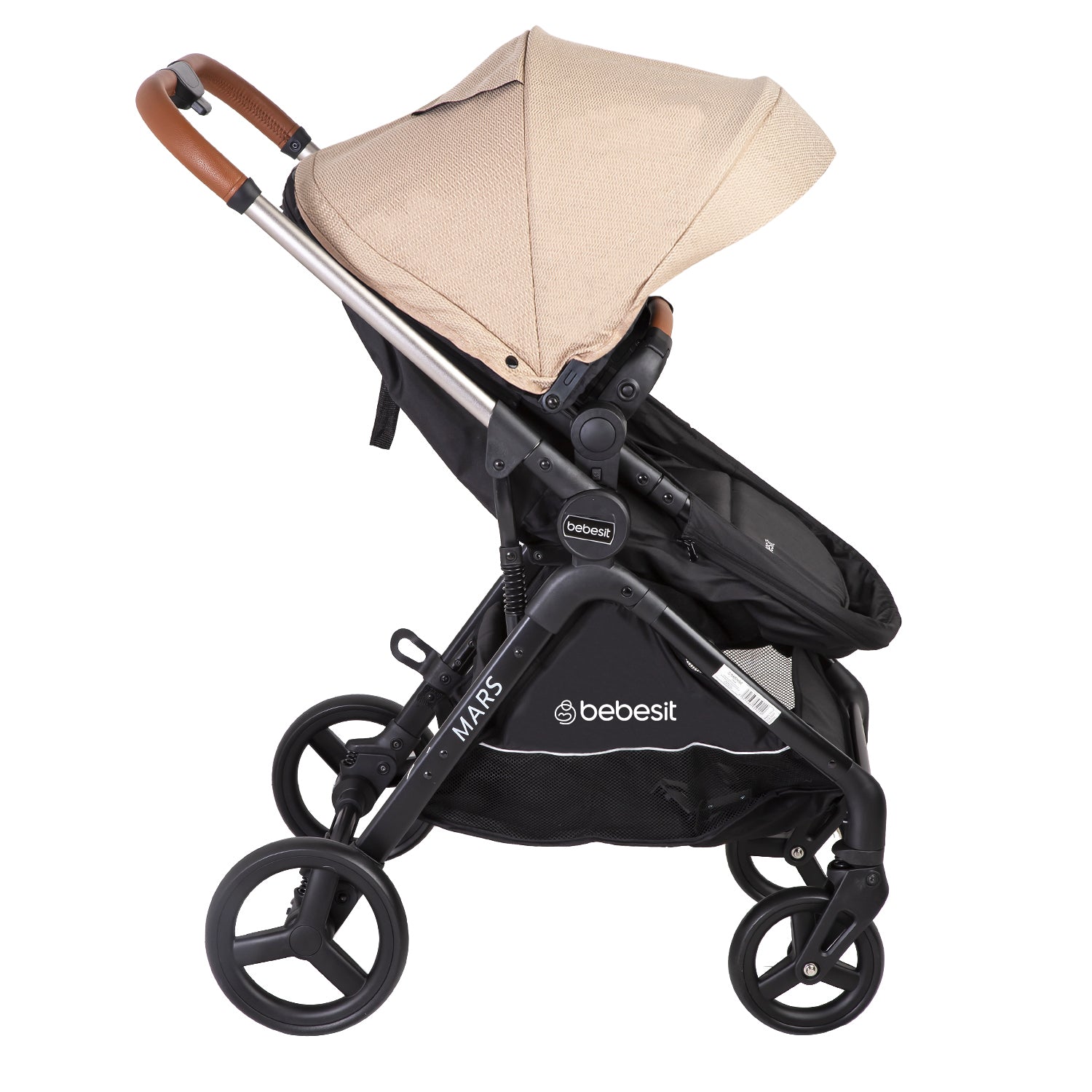 Coche Cuna travel system Mars LX Beige