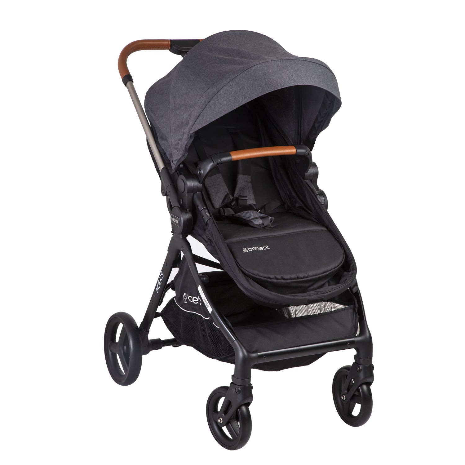 Coche Travel System Mars LX Gris