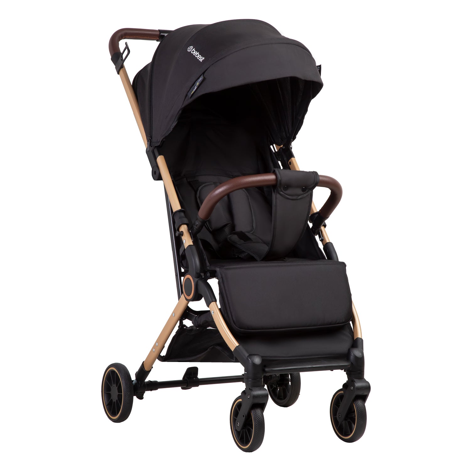 Coche Maleta UltraCompacto Paseo Micro SX Negro Bebesit