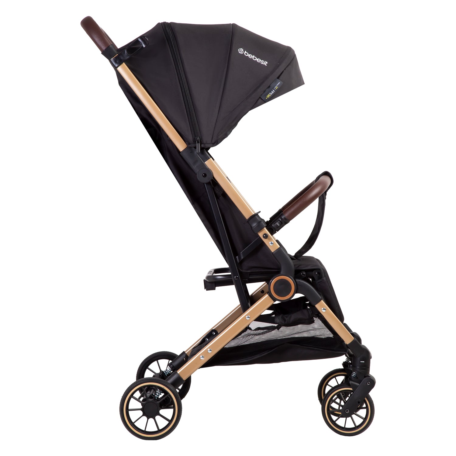 Coche Maleta UltraCompacto Paseo Micro SX Negro Bebesit