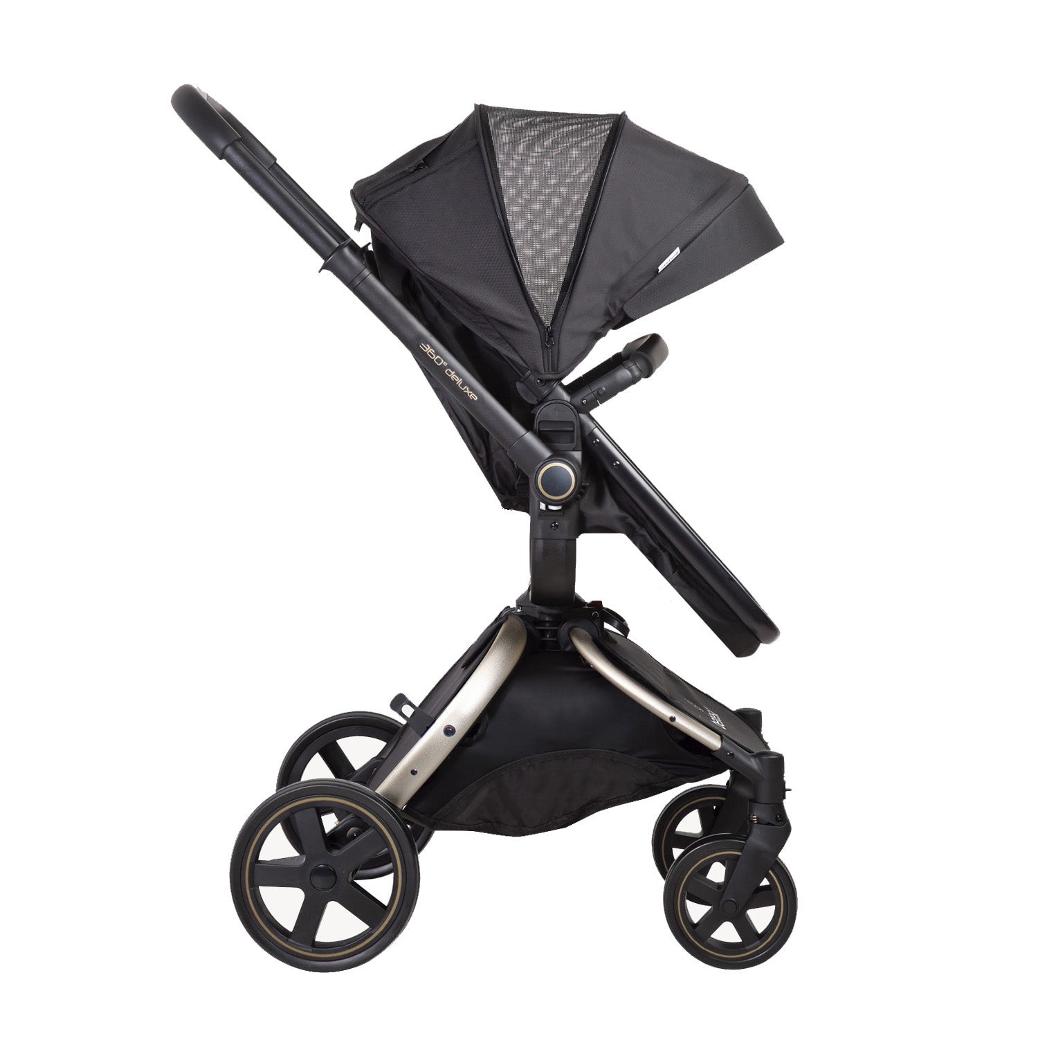 Coche Cuna Travel System Deluxe 360° SX Dorado Bebesit