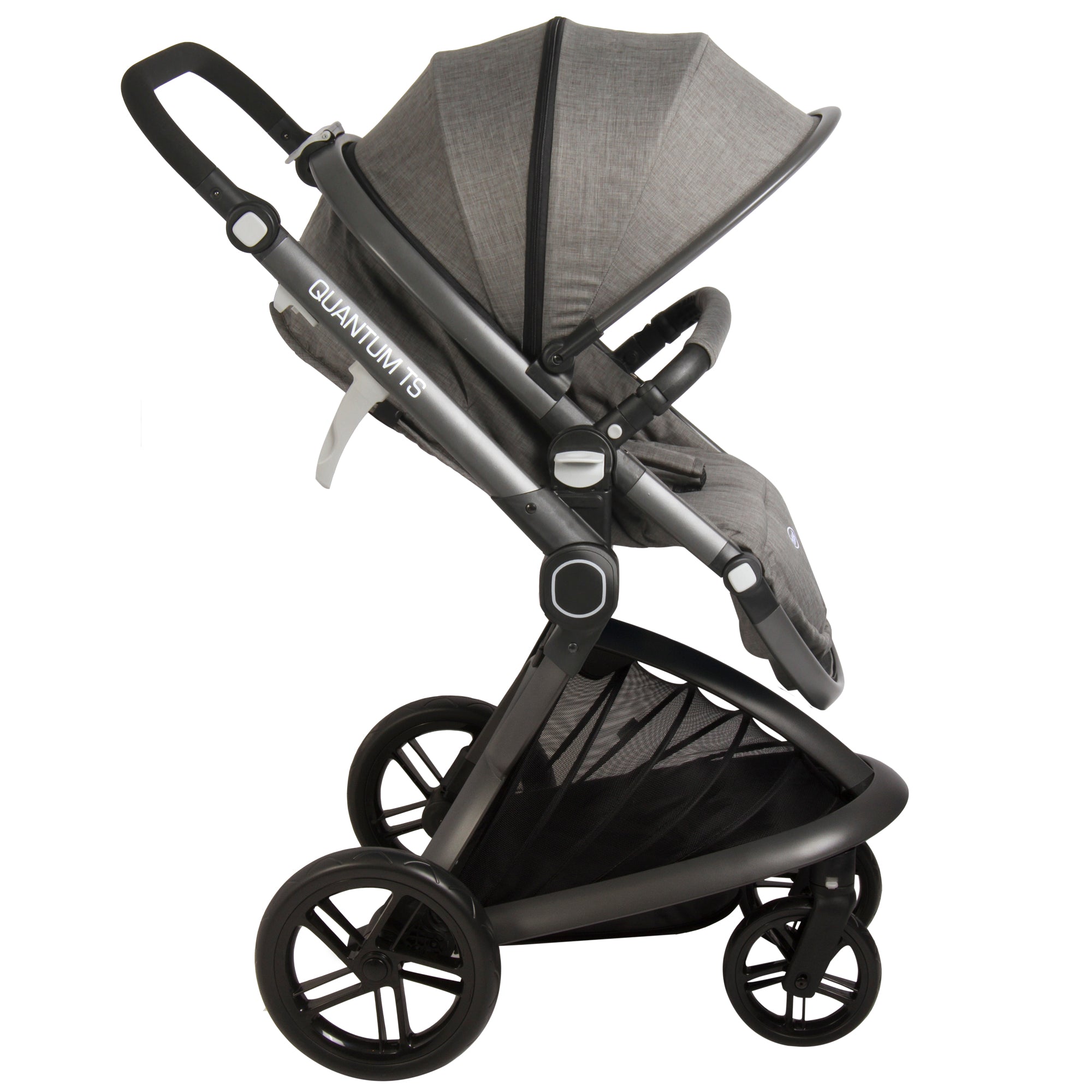 Coche cuna travel system Quantum Gris