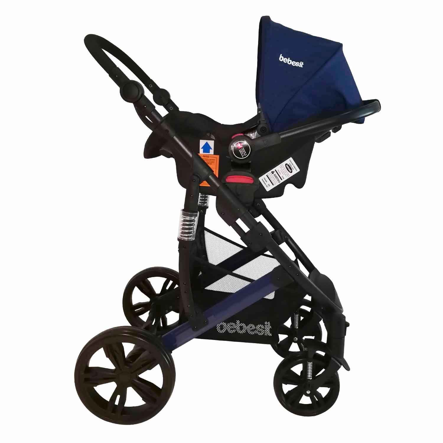 Coche Cuna travel system Quest Azul