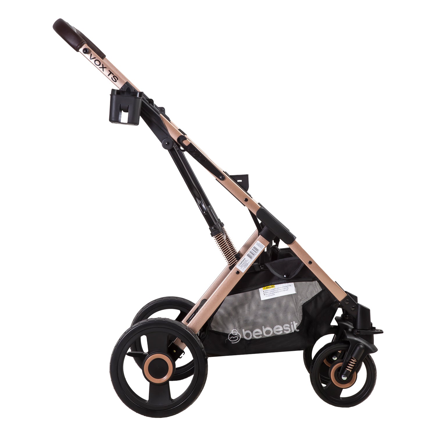 Coche Cuna Paseo Vox Gold Gris