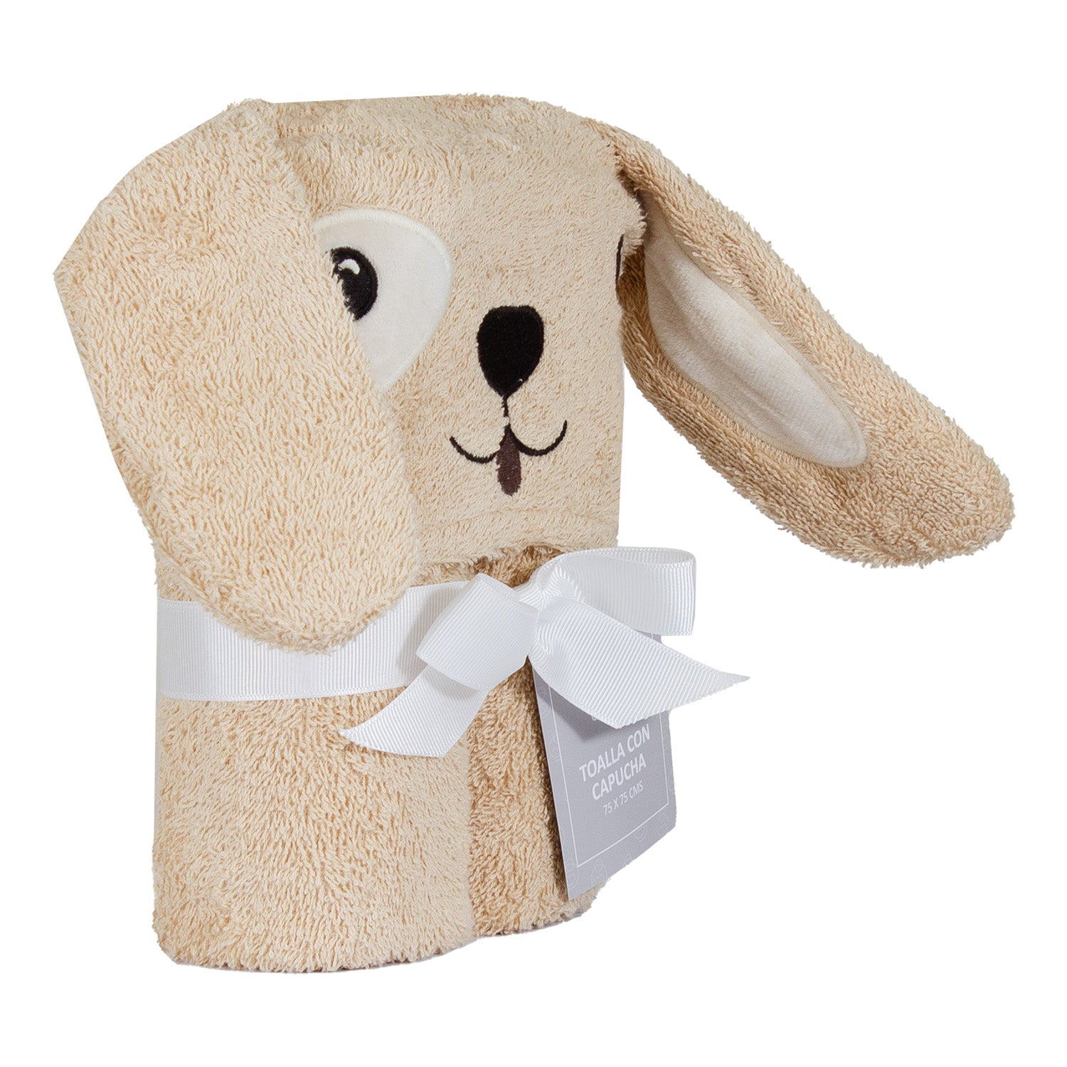 Toalla Capucha Perro Bebesit