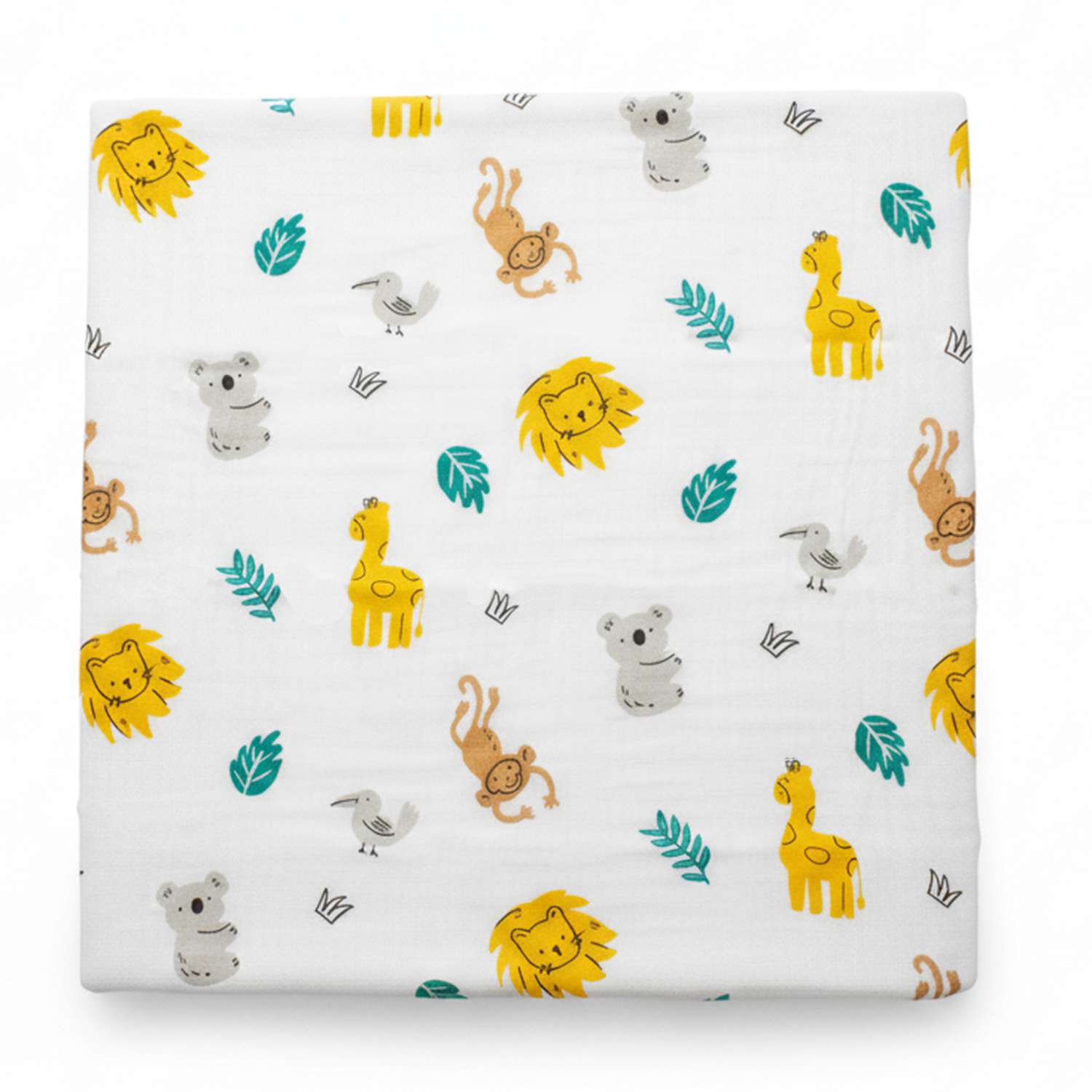 Pack 3 Mantas de Muselina 100% Algodón – 75 x 75 cm