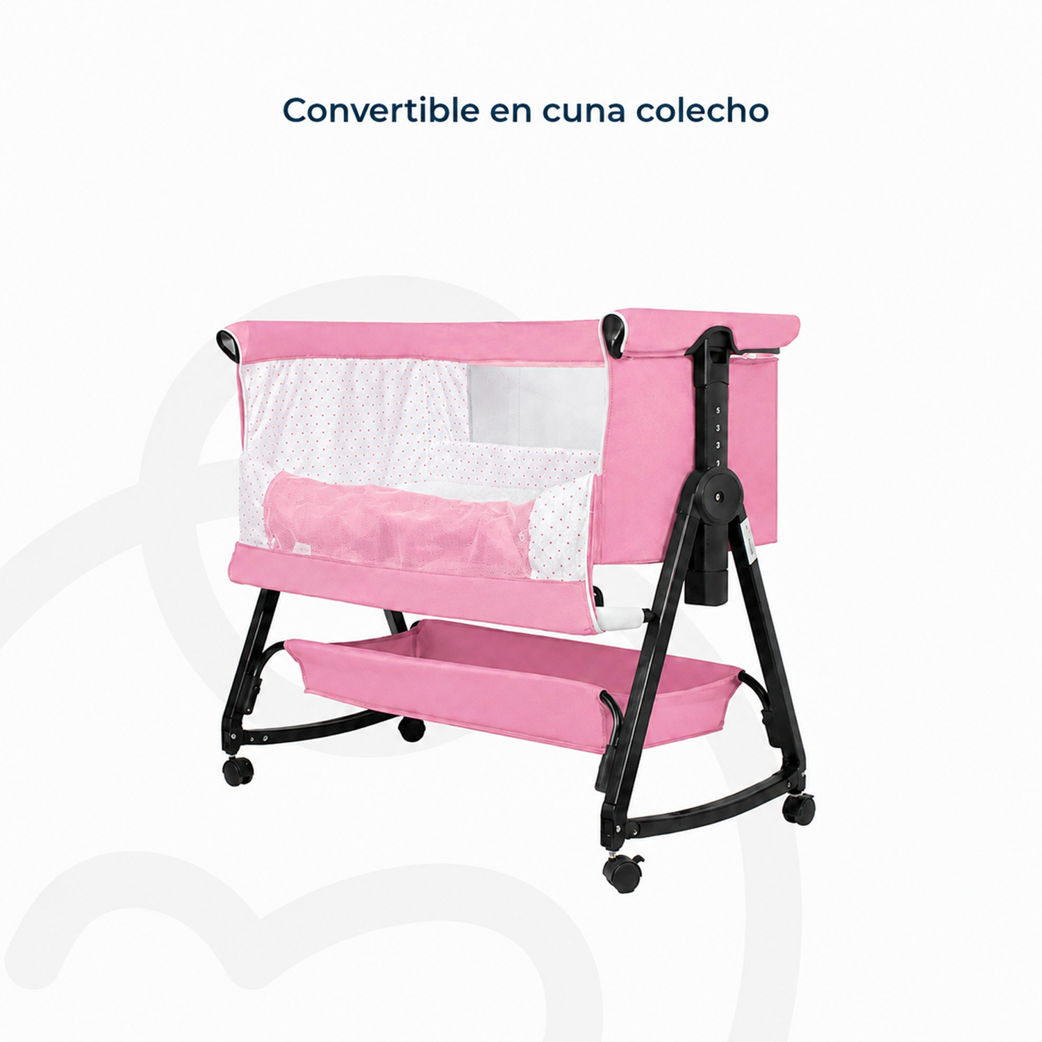 Cuna Colecho Cloud Rosado