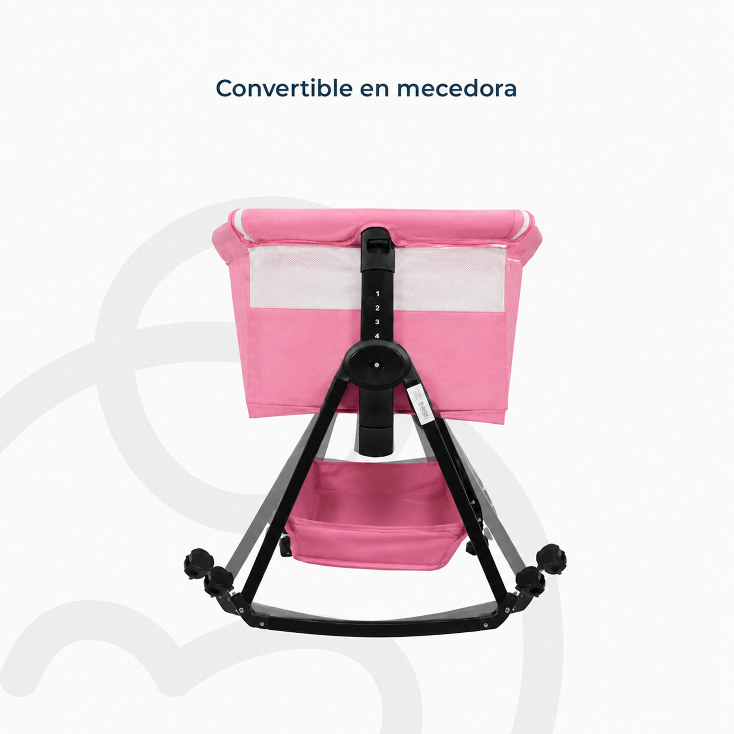 Cuna Colecho Cloud Rosado