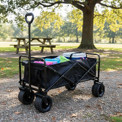 Carro de arrastre Wagon Negro