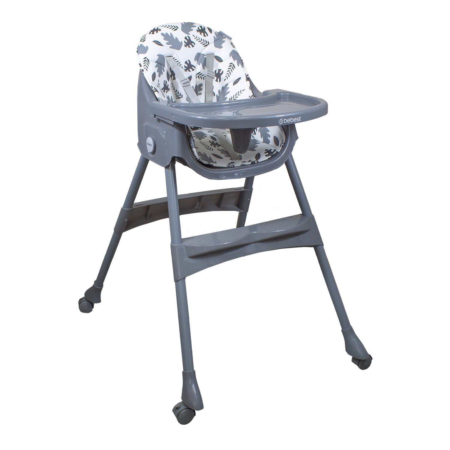 Silla de Comer Steps Gris