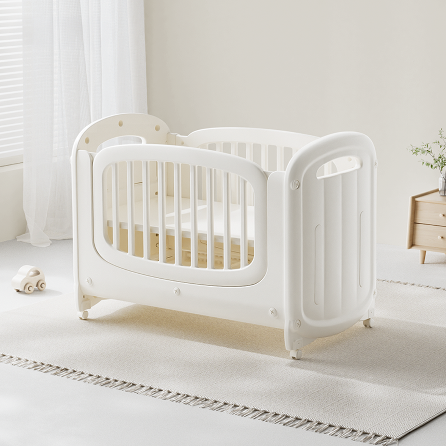 Cuna Corral Space Montessori para Bebés y Niños