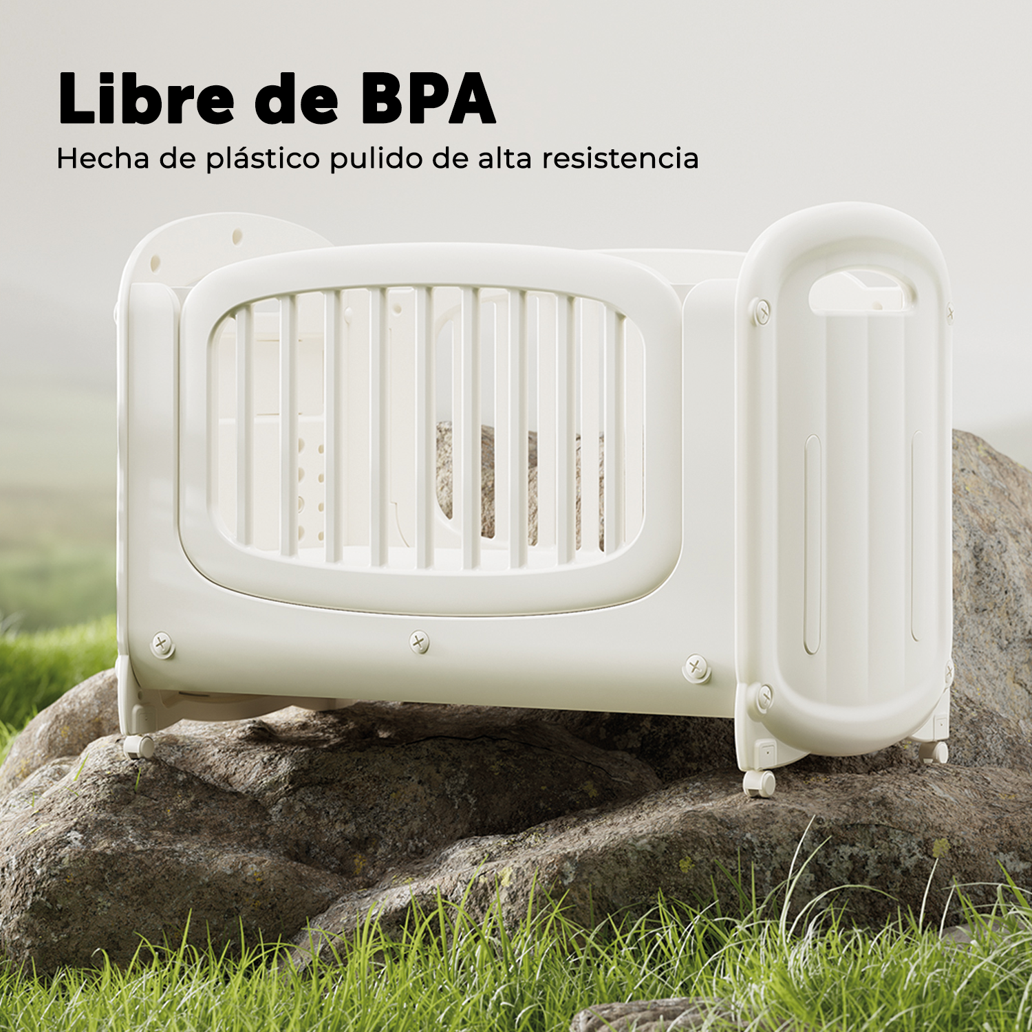 Cuna Corral Space Montessori para Bebés y Niños