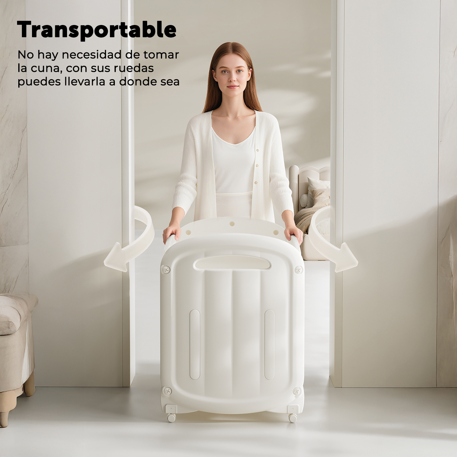 Cuna Corral Space Montessori para Bebés y Niños