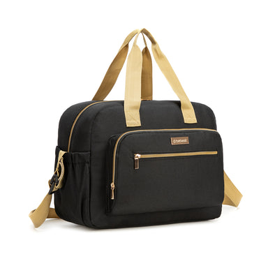 Bolso Maternal Premium Black Gold