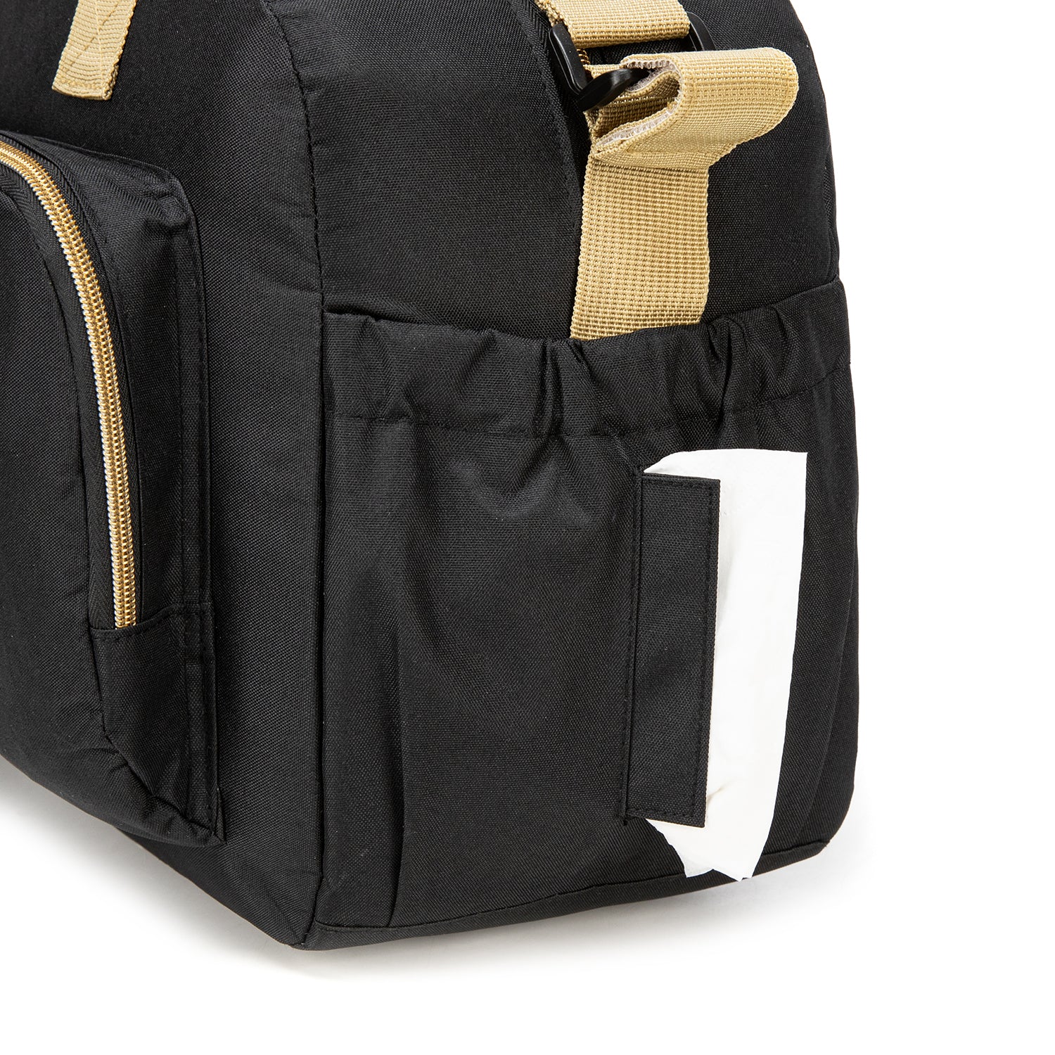 Bolso Maternal Premium Black Gold