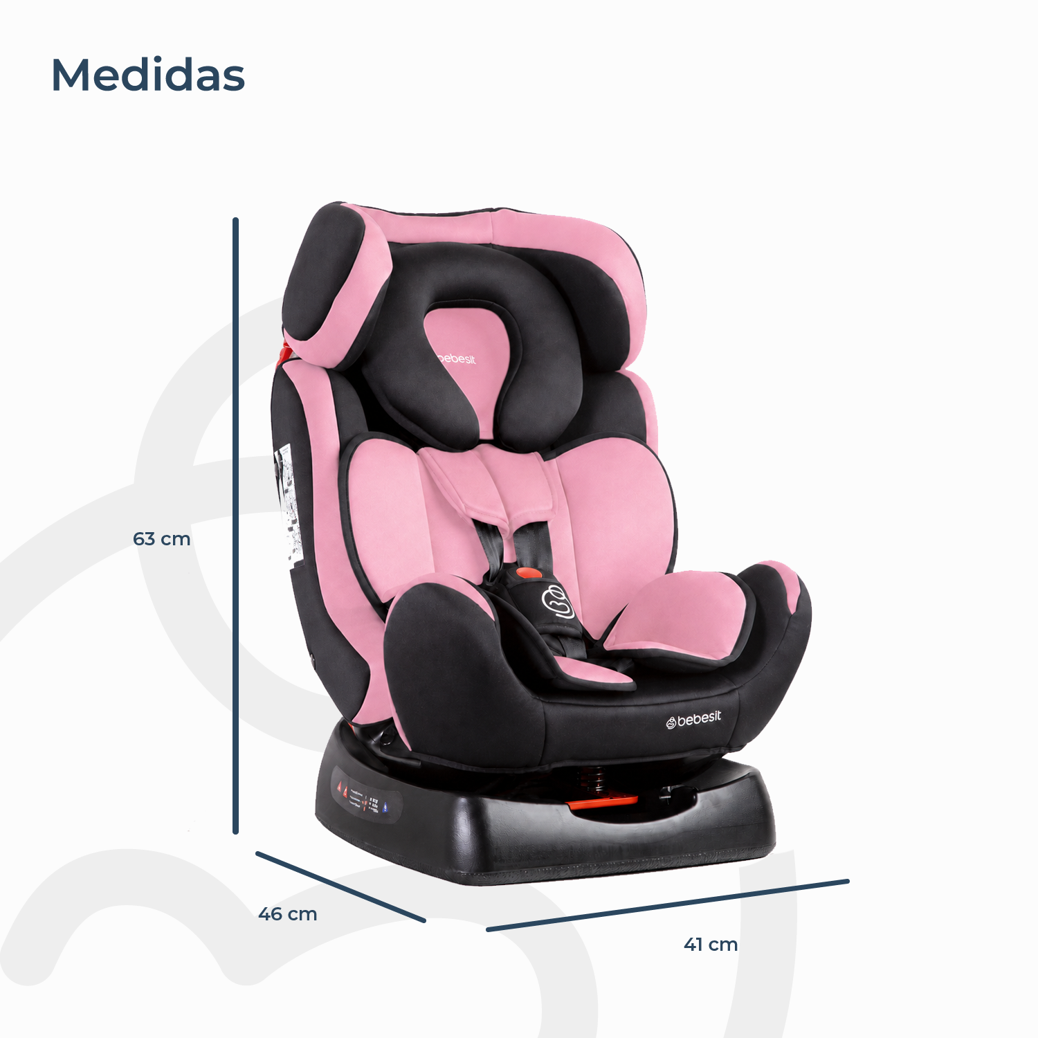 Silla de Auto Orbit Lx Rosada Bebesit